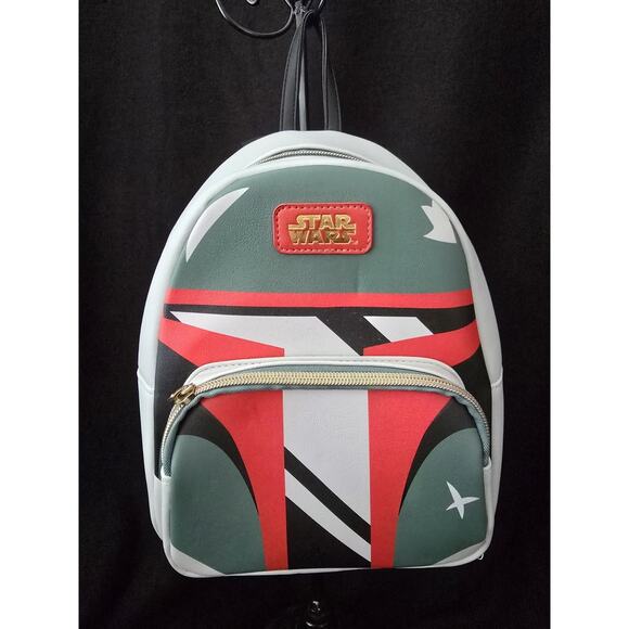 Disney Star Wars Boba Mini Fett Backpack By Funko Mandalorian - Picture 1 of 5